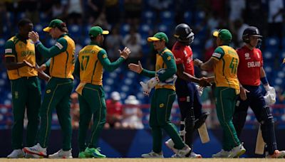 T20 World Cup 2024: South Africa hold nerve to beat England in a thrilling Super 8 clash