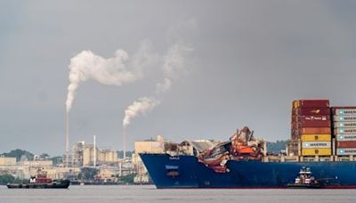 Cargo ship that destroyed Baltimore bridge moves back to port - The Boston Globe