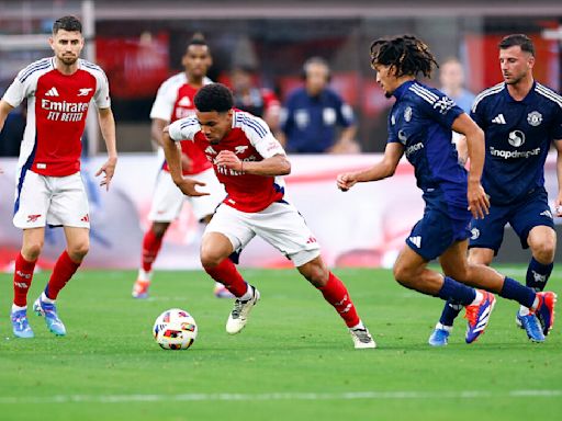 100% duels & 100% dribbles won: This Arsenal star was exceptional in friendly win vs Man Utd