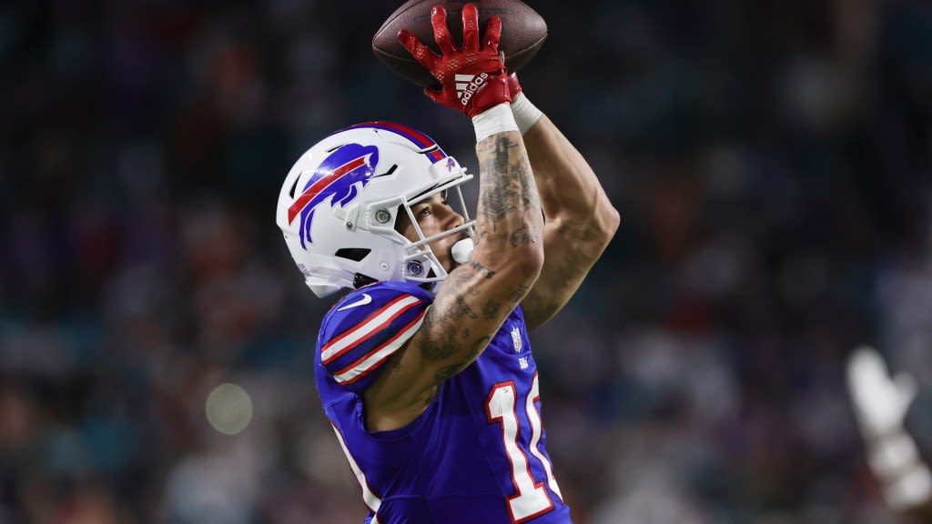 Khalil Shakir names his top-three receivers in the NFL