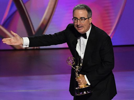 Emmys: John Oliver Thanks His Dog As ‘Last Week Tonight’ Repeats as Best Scripted Variety Series