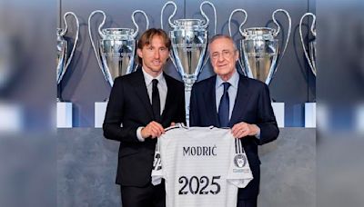 Luka Modric amplia contrato por una temporada con el Real Madrid