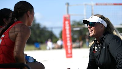 Match made in heaven: Cardinal Mooney beach volleyball team, new coach set their sights on state title