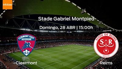 Previa de la Ligue 1: Clermont Foot vs Stade de Reims