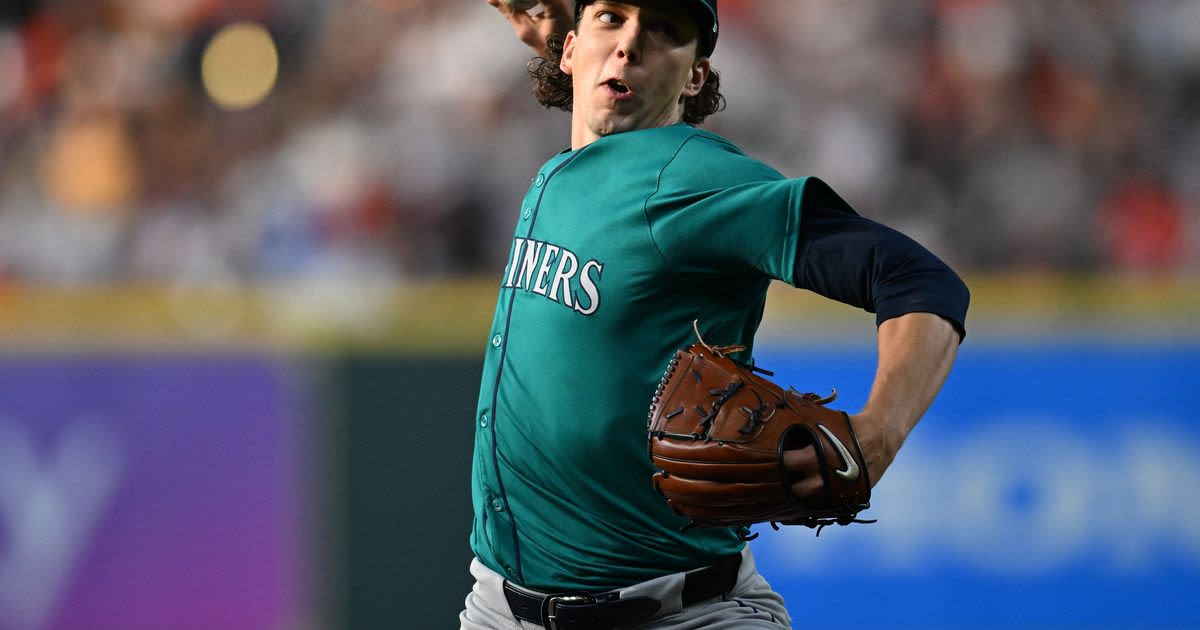 Logan Gilbert dazzles again as Mariners thump Astros, 5-0