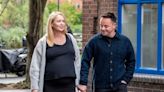 Ant McPartlin smiles at wife Anne Marie's baby bump on lunch date with footballer pal