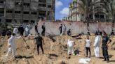 Bodies found with ‘hands tied’ in mass graves in Gaza