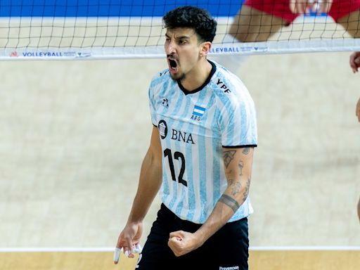 En qué canal pasan a la selección argentina de vóley vs. Estados Unidos por los Juegos Olímpicos 2024 hoy