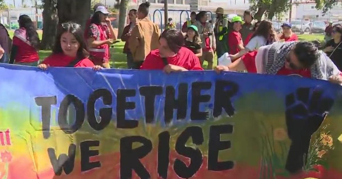 May Day rallies and marches across Southern California support workers' rights