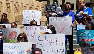 Citing Lombardo’s vetoes and ‘whiny letters,’ organizers chide his response to housing crisis