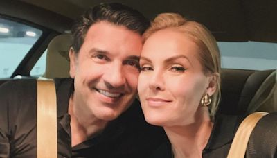 Apaixonada! Ana Hickmann se declara para Edu Guedes com beijos