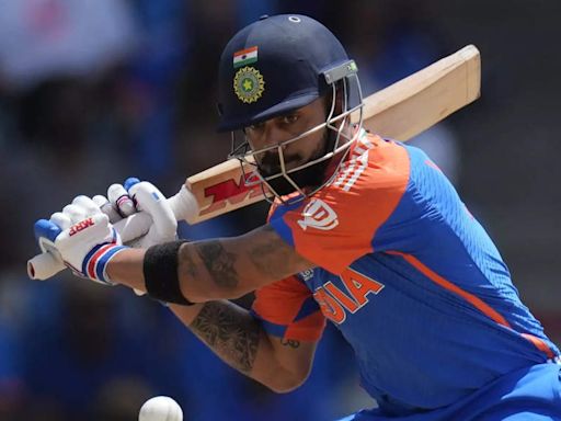 Virat Kohli hits his first half-century of T20 World Cup to resurrect India's innings - The Economic Times