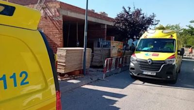 Un trabajador sufre una parada cardiorrespiratoria tras un golpe de calor en una obra de Paracuellos del Jarama