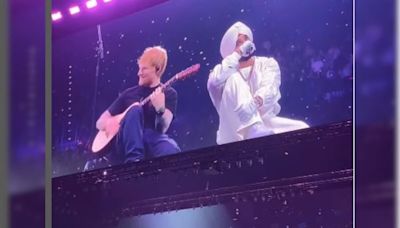 Ed Sheeran Returns "Favour" To "Brother" Diljit Dosanjh In Birmingham. Keeping Calm Is Not An Option