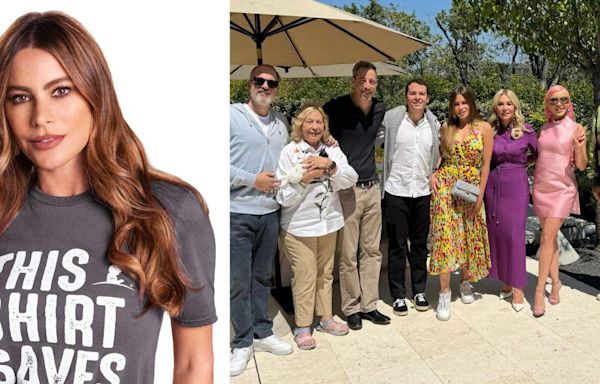 Sofía Vergara and New Boyfriend Justin Saliman Celebrate Mother's Day Together With Actress' Family: Photos