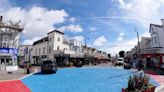 Residents mock council over bright blue junction on resort's 'golden mile'