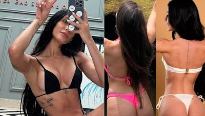 Maria Lina mostra antes e depois do corpo e rebate críticas: “Não existe padrão”