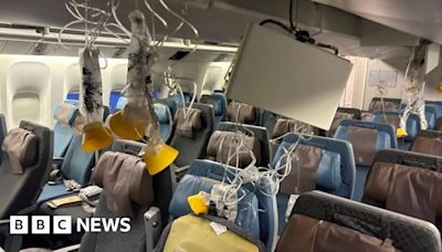 Two-year-old among 40 in hospital after Singapore Airlines turbulence flight