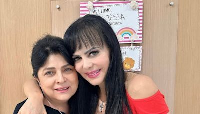 Maribel Guardia confiesa que lloró de la emoción cuando cargó a la bebé Tessa por primera vez