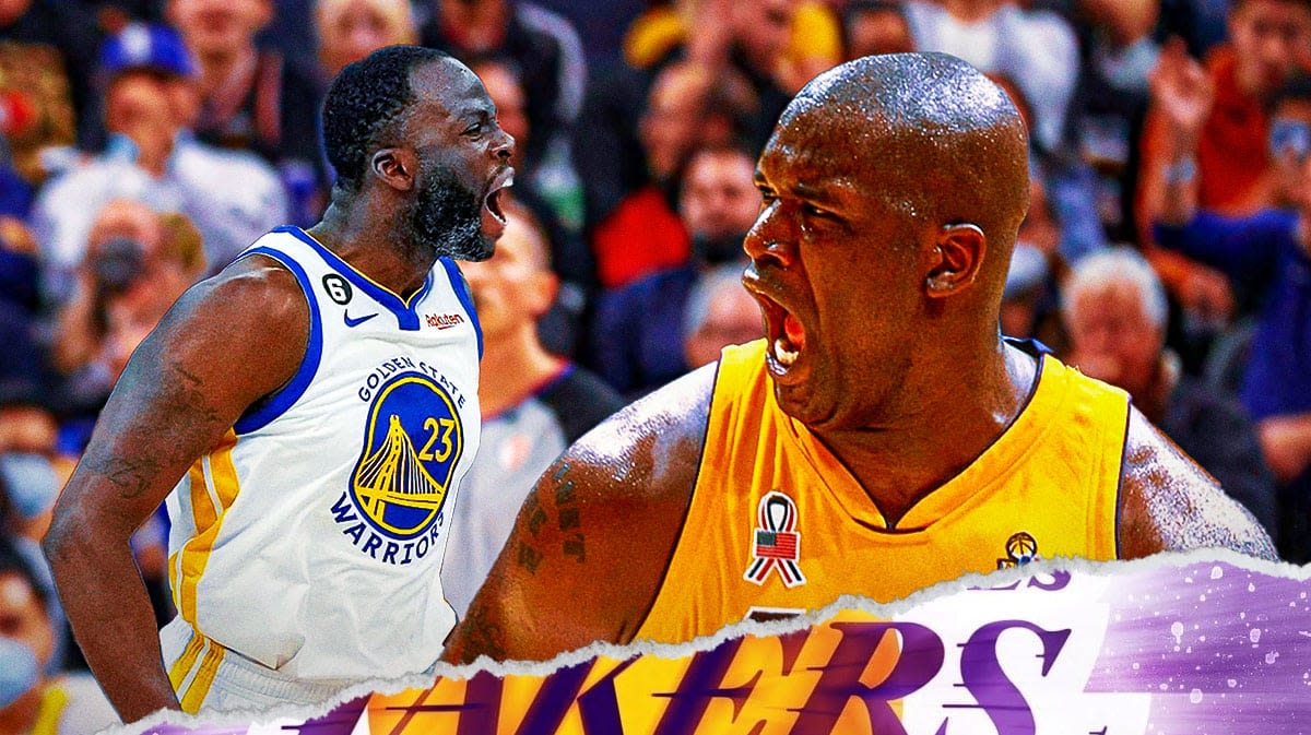 Shaq's mind-blown reaction to Draymond Green claiming how prime Warriors could stop him and Lakers