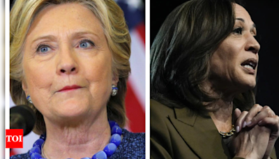 What is October surprise Hillary Clinton warns Kamala Harris about? - Times of India