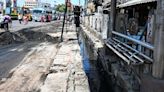 Tiruchi Corporation repairs damaged platform at Central bus stand