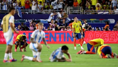 Colombia deja la vida, pero cae en la prórroga ante Argentina