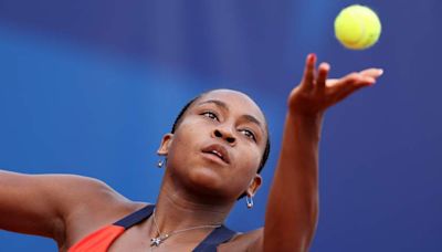 Coco Gauff Exits Olympic Singles in Tears After Argument With Umpire