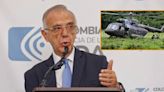 Iván Velásquez aseguró que el helicóptero accidentado sí pasó por mantenimiento: “Es la simple supervivencia”