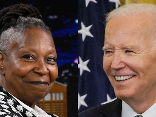 Whoopi Goldberg says she'd vote for Biden even if he 'pooped his pants' or 'can't put a sentence together'