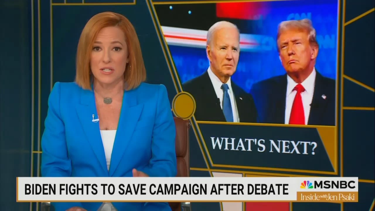 WATCH: Jen Psaki Goes to Bat for Biden — But Concedes Questions About Replacing Him Are ‘Valid’ and Are Not ‘Going Away’