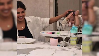 In This New Pic Of Priyanka Chopra, Daughter Malti Marie's Smile Steals The Show