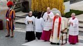 Pope Francis leads Palm Sunday service, bounces back from illness