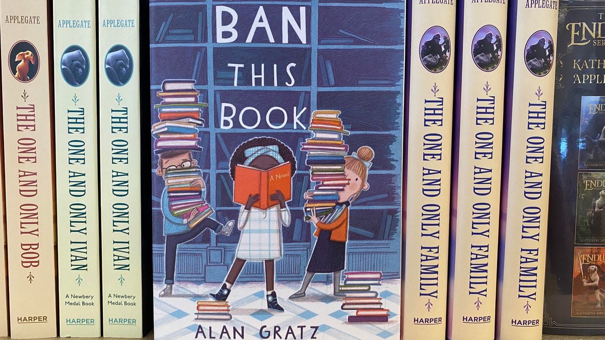 Yup, Florida school board bans a book about banning books