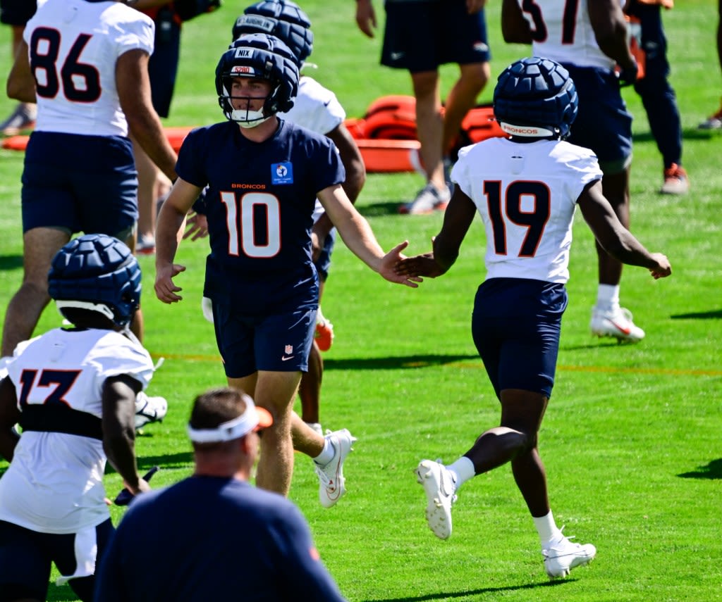 Broncos training camp rewind: QB Bo Nix responds well after costly mistake
