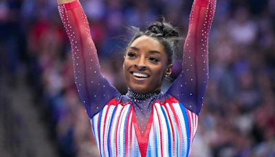 When will Simone Biles be competing at the Olympics?