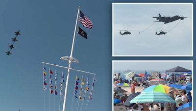 Blue Angels’ rehearsal draws record crowd of 106K ahead of Jones Beach air show