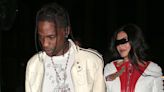 Kylie Jenner and Travis Scott Step Out in Coordinating Moto Jackets