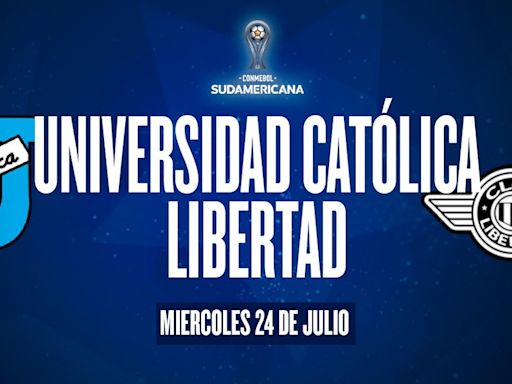 Universidad Católica vs Libertad, por el playoff de la Sudamericana: día, hora y cómo verlo por TV