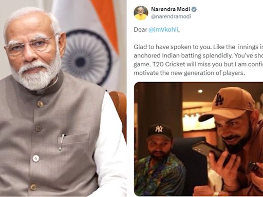 'We are deeply touched': Virat Kohli lifts lid on his conversation with PM Modi after winning T20 WC