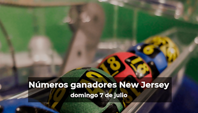 Lotería de Nueva Jersey en vivo: resultados y ganadores del domingo 7 de julio de 2024 - El Diario NY