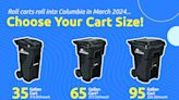 Columbia's trash roll carts are here. This is when residents can expect delivery.