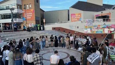 Warwick University protesters occupy building as Palestine demonstration continues