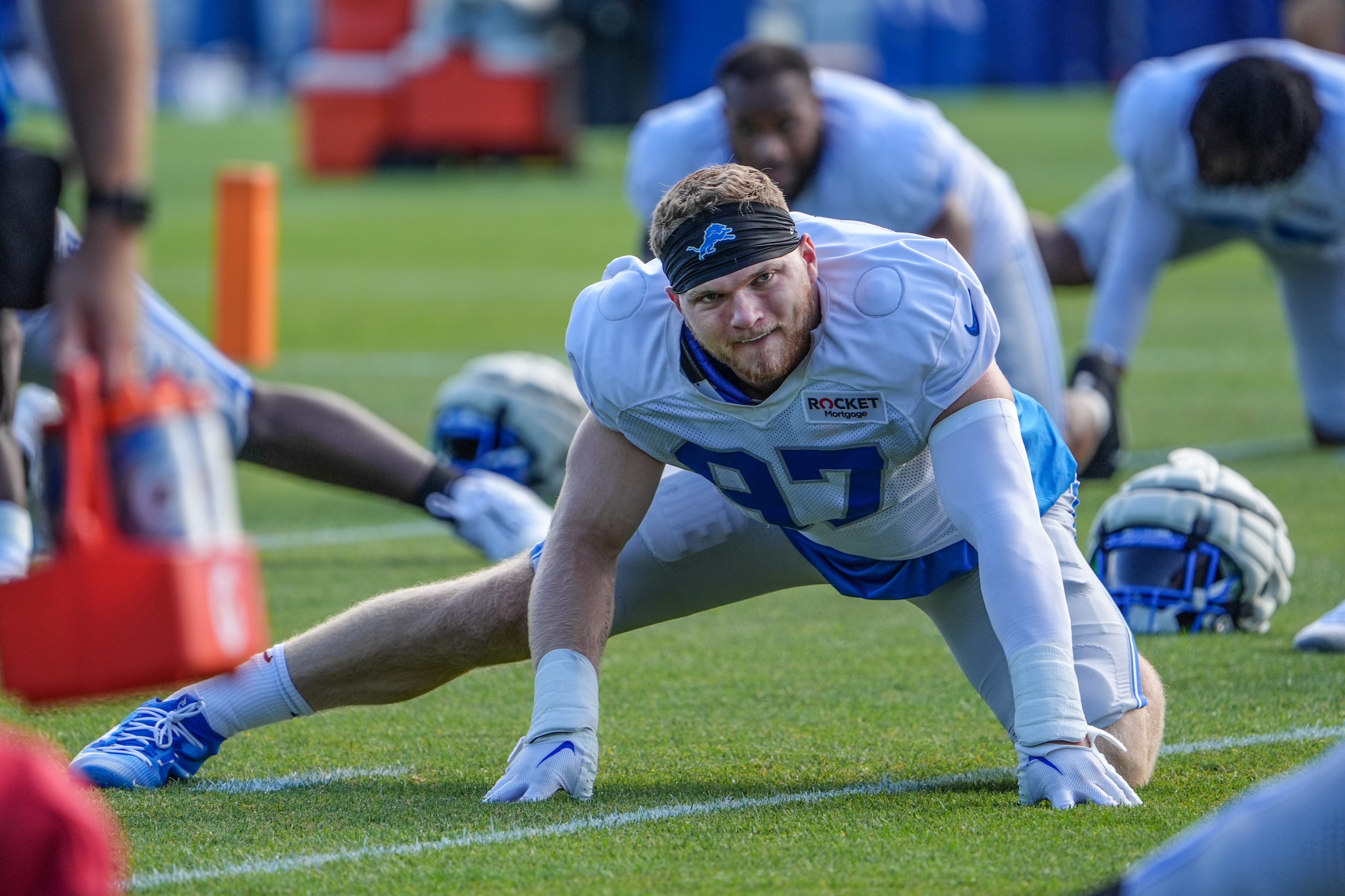 Detroit Lions training camp observations: Aidan Hutchinson shows signs of Year 3 growth