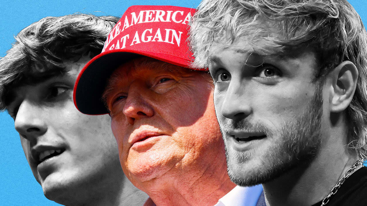 From Bryce Hall to Logan Paul, the 2010s internet bros are being MAGA-pilled