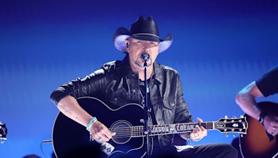 Jason Aldean Pays Tribute to Toby Keith With Tearjerking Cover of ‘Should’ve Been a Cowboy’ at 2024 ACM Awards