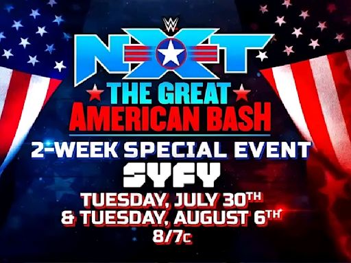 NXT The Great American Bash será un especial de dos semanas