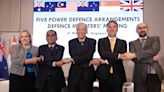 Singapur y Malasia estrechan lazos militares con Reino Unido, Australia y Nueva Zelanda