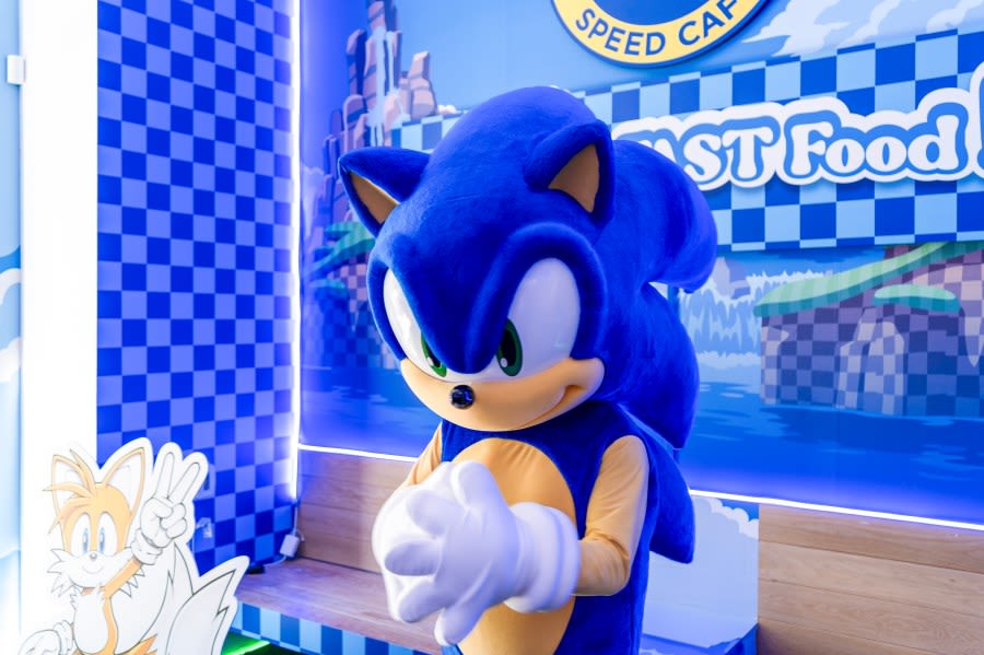 Hit restaurant pop-up, Sonic the Hedgehog Speed Café, returning to East Village