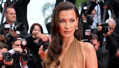 Bella Hadid Goes Sexy in Sheer for ‘The Apprentice’ Premiere at Cannes Film Festival 2024